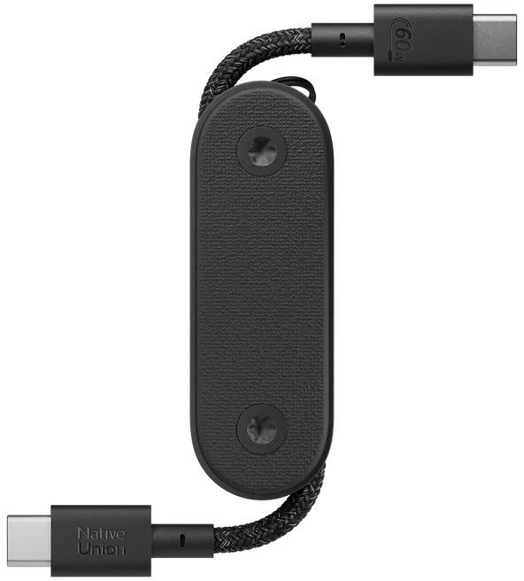 Кабель Native Union Pocket Cable USB-C to USB-C Black